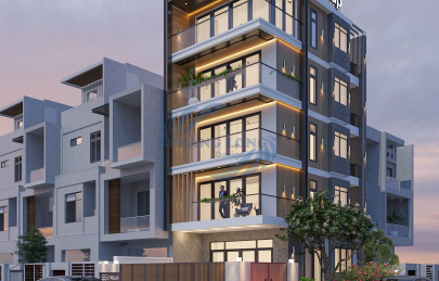 Thiết kế thi công toà nhà văn phòng Vintek Group